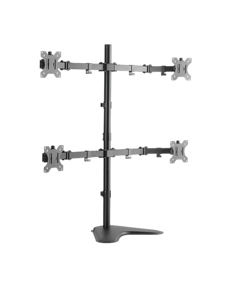 Logilink BP0046 Quad Monitor Desk Stand 13"-32'' Logilink Desk Mount, BP0046, 13-32 ", Maximum weight (capacity) Carrying capaci