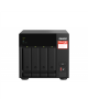 QNAP 4-Bay QTS and QuTS hero NAS TS-473A-8G Up to 4 HDD/SSD Hot-Swap, Ryzen V1500B Quad-Core, Processor frequency 2.2 GHz, 8 GB,