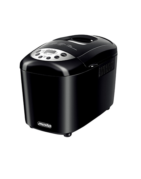 Mesko Bread maker MS 6022 Power 850 W, Number of programs 15, Display LCD, Black