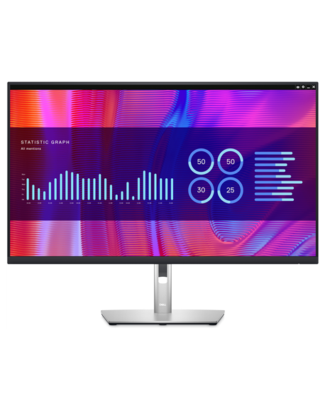 Dell USB-C Hub Monitor P3223DE 31.5 ", IPS, QHD, 2560 x 1440, 16:9, 5 ms, 350 cd/m², Black, 60 Hz, HDMI ports quantity 1