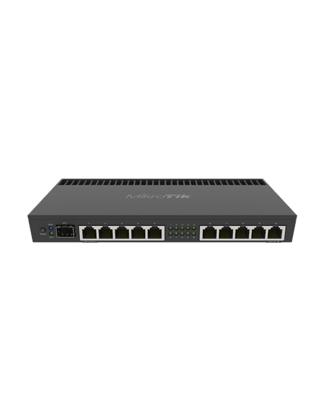 MikroTik RB4011iGS+RM Router 10/100/1000 Mbit/s, Ethernet LAN (RJ-45) ports 10, 1, RouterOS (Level 5)