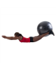 Pure2Improve P2I200070 Exercise Ball, 65 cm, Black, PVC