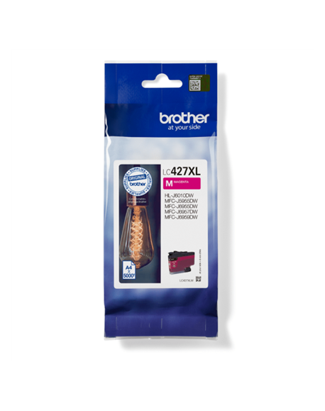 Brother LC427XLM Ink Cartridge, Magenta