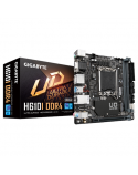 Gigabyte H610I DDR4 1.0 M/B Processor family Intel, Processor socket LGA1700, DDR4 DIMM, Memory slots 2, Supported hard disk drive interfaces SATA, M.2, Number of SATA connectors 4, Chipset Intel H610 Express, Mini-ITX