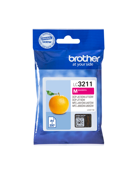 Brother LC3211M Inkjet cartridge, Magenta