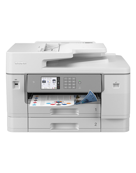 Brother Multifunctional printer MFC-J6955DW Colour, Inkjet, 4-in-1, A3, Wi-Fi, White