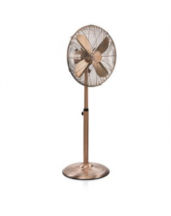 Tristar VE-5971 Retro stand fan, Number of speeds 3, 50 W, Oscillation, Diameter 40 cm, Copper