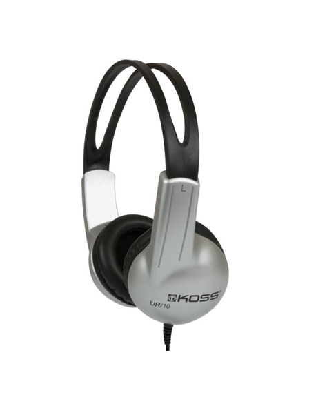 Koss Headphones UR10 Headband/On-Ear, 3.5mm (1/8 inch), Silver/Black,