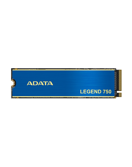 ADATA LEGEND 750 500 GB, SSD form factor M.2 2280, SSD interface PCIe Gen3x4, Write speed 3000 MB/s, Read speed 3500 MB/s