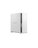 QNAP 2-Bay ARM TS-233 Up to 2 SATA 6Gb/s, 3Gb/s, Cortex-A55, Processor frequency 2.0 GHz, 2 GB, N/A, 2 x USB 2.0, 1 x USB 3.2 Type-A 1 x Gigabit Ethernet