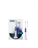 Oral-B Electric Toothbrush iO8 Series Rechargeable, For adults, Number of brush heads included 1, Number of teeth brushing modes 6, White Alabaster