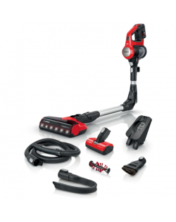 Bosch Unlimited 7 ProAnimal Vacuum cleaner BBS711ANM Handstick, 18 V, Operating time (max) 40 min, Red