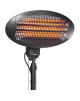 Tristar Heater KA-5287 Patio heater, 2000 W, Number of power levels 3, Suitable for rooms up to 20 m², Black