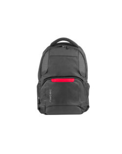 Natec Laptop Backpack Eland NTO-1386 Black, 15.6 ", Shoulder strap, Backpack