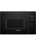 Bosch Microwave Oven BFL554MB0 31.5 L, Retractable, Rotary knob, Start button, Touch Control, 900 W, Black, Built-in, Defrost function