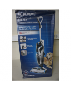 SALE OUT. Bissell MultiFunctional Cleaner CrossWave Pet Pro Corded operating, Handstick, Washing function, 560 W, Blue/Titanium,