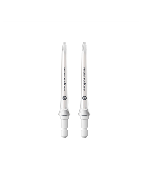 Philips Oral Irrigator nozzle HX3042/00 Sonicare F1 Standard For dental hygiene, Number of heads 2, White