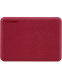 Toshiba Canvio Advance HDTCA10ER3AA 1000 GB, 2.5 ", USB 3.2 Gen1, Red