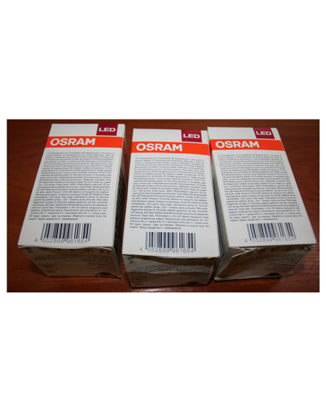 SALE OUT. Osram Parathom Classic Filament 60 non-dim  6,5W/827 E27 bulb, DAMAGED PACKAGING Osram Parathom Classic Filament E27, 