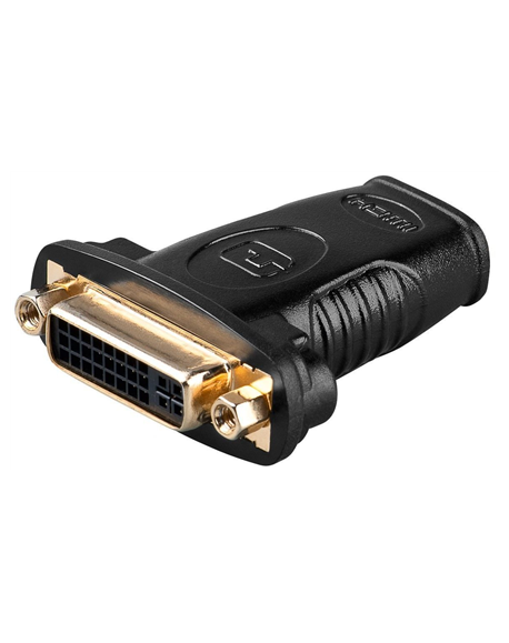 Goobay HDMI/DVI-I adapter, gold-plated 68690