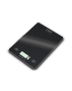 Caso Kitchen scale Slim Maximum weight (capacity) 5 kg, Graduation 1 g, Black