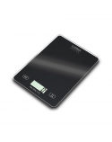 Caso Kitchen scale Slim Maximum weight (capacity) 5 kg, Graduation 1 g, Black