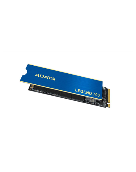 ADATA LEGEND 700 512 GB, SSD form factor M.2 2280, SSD interface PCIe Gen3x4, Write speed 1600 MB/s, Read speed 2000 MB/s, Bulk