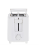 Adler Toaster AD 3223 Power 750 W, Number of slots 2, Housing material Plastic, White