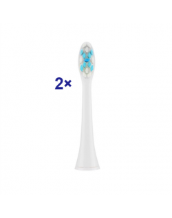 ETA SONETIC Toothbrush replacement ETA070790300 For adults, Heads, Number of brush heads included 2, White