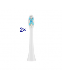 ETA SONETIC Toothbrush replacement ETA070790300 For adults, Heads, Number of brush heads included 2, White