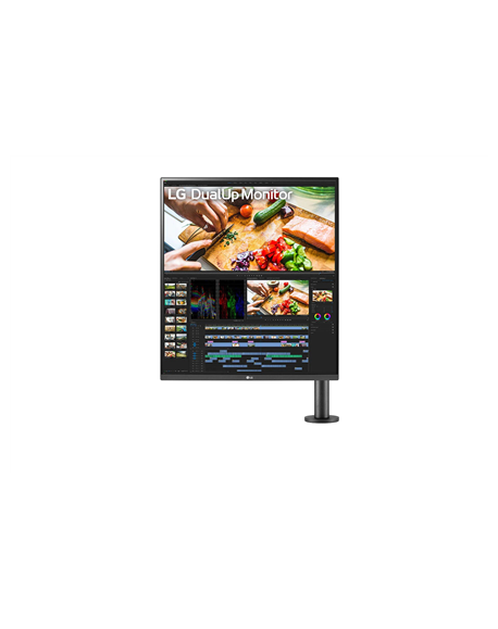 LG DualUp Monitor 28MQ780 27.6 ", IPS, SDQHD, 2560x2880, 16:18, 5 ms, 300 cd/m², Black, 60 Hz, HDMI ports quantity 2