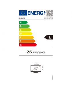 Philips LED HD TV 32PHS5527/12 32" (80 cm), 1366 x 768, Silver