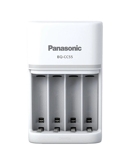 Panasonic Battery Charger ENELOOP BQ-CC55E AA/AAA, 1.5 hours