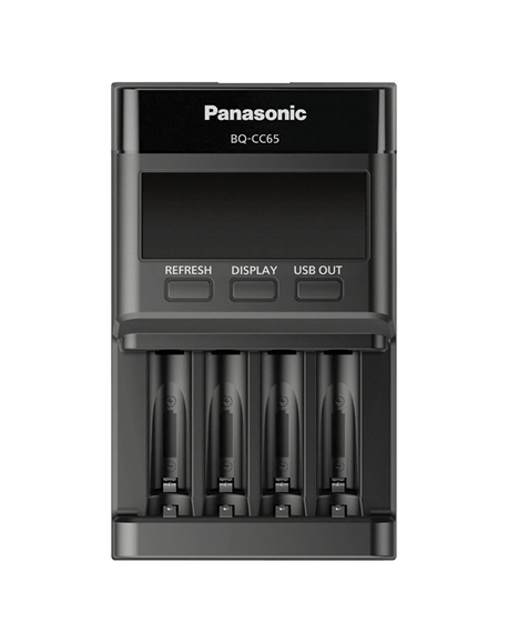 Panasonic Battery Charger ENELOOP Pro BQ-CC65E AA/AAA, 2 hours