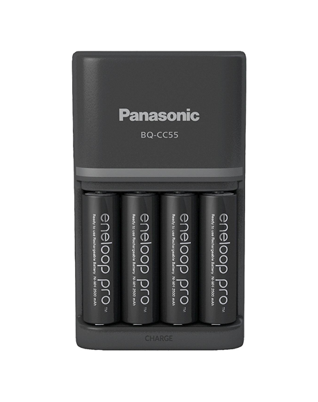 Panasonic Battery Charger ENELOOP Pro K-KJ55HCD40E AA/AAA, 2 hours