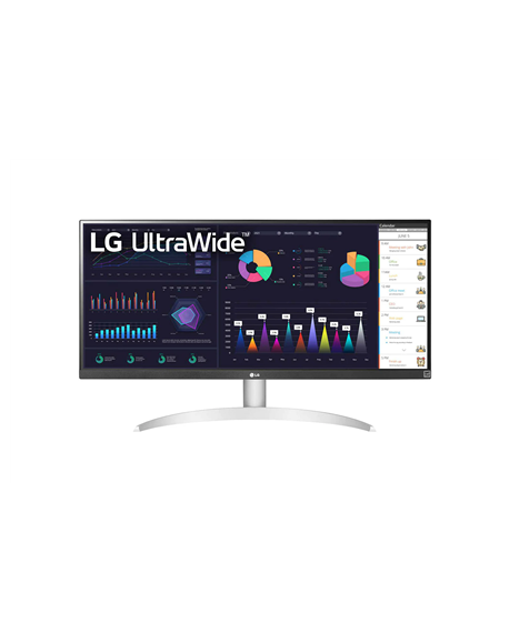 LG UltraWide Monitor 29WQ600-W 29 ", IPS, FHD, 2560 x 1080, 21:9, 5 ms, 250 cd/m², 100 Hz