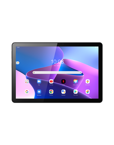 Lenovo Tab M10 (3rd Gen) TB328FU 10.1 ", Storm Grey, 1920 x 1200 pixels, Unisoc T610, 4 GB, Soldered LPDDR4x, 64 GB, Wi-Fi, Fron