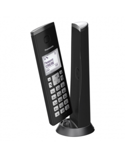 Panasonic Cordless KX-TGK210FXB Black, Caller ID, Wireless connection, Conference call, Built-in display, Speakerphone