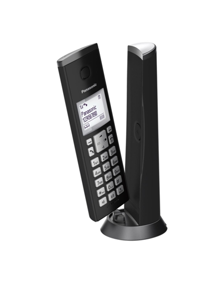 Panasonic Cordless KX-TGK210FXB Black, Caller ID, Wireless connection, Conference call, Built-in display, Speakerphone