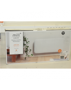 SALE OUT. Mill Heater PA1500WIFI3 GEN3 Panel Heater, 1500 W, Suitable for rooms up to 22 m², White, DAMAGED PACKAGING, BENT CORP