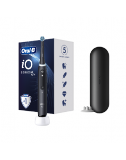 Oral-B Electric Toothbrush iOG5.1B6.2DK iO5 Rechargeable, For adults, Number of brush heads included 1, Matt Black, Number of te