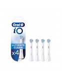 Oral-B Replaceable Toothbrush Heads iO Ultimate Clean For adults, Number of brush heads included 4, White