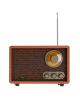 Adler Retro Radio AD 1171 10 W, Brown, Bluetooth