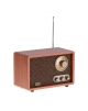 Adler Retro Radio AD 1171 10 W, Brown, Bluetooth