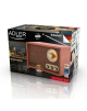 Adler Retro Radio AD 1171 10 W, Brown, Bluetooth