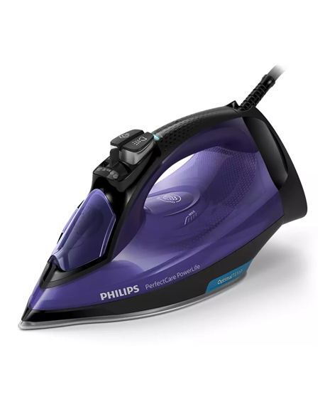 Philips GC3925/30 Steam Iron, 2500 W, Water tank capacity 300 ml, Continuous steam 45 g/min, Purple