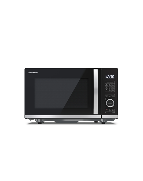 Sharp Microwave Oven with Grill YC-QG204AE-B Free standing, 20 L, 800 W, Grill, Black