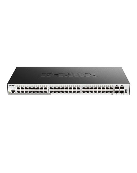 D-Link Stackable Smart Managed Switch with 10G Uplinks DGS-1510-52X/E Managed L2, Rackmountable, 1 Gbps (RJ-45) ports quantity 4