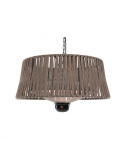 SUNRED Heater ARTIX M-HO BROWN, Corda Bright Hanging Infrared, 1800 W, Brown