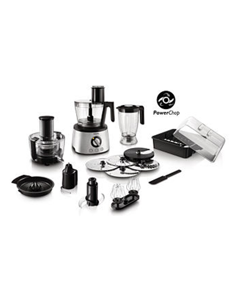 Philips Avance Collection Food processor HR7778/00 Stainless steel, 1300 W, Number of speeds 12, 3.4 L